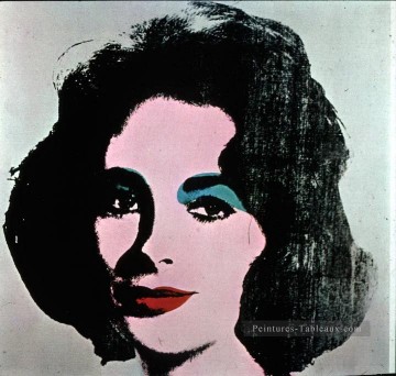  Warhol Pintura al %C3%B3leo - Liz TaylorAndy Warhol